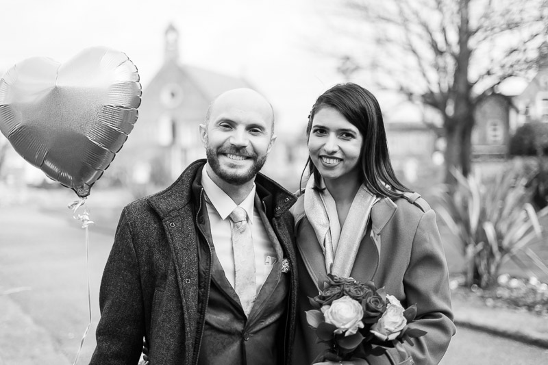 Candid wedding photography in London